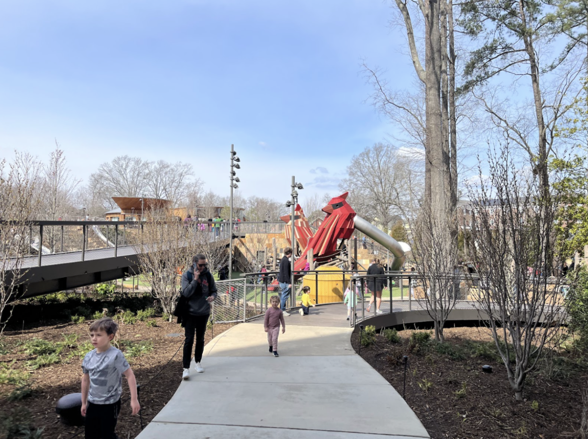 Downtown Cary Park is a brand new park commissioned by the Town of Cary that opened late last year.